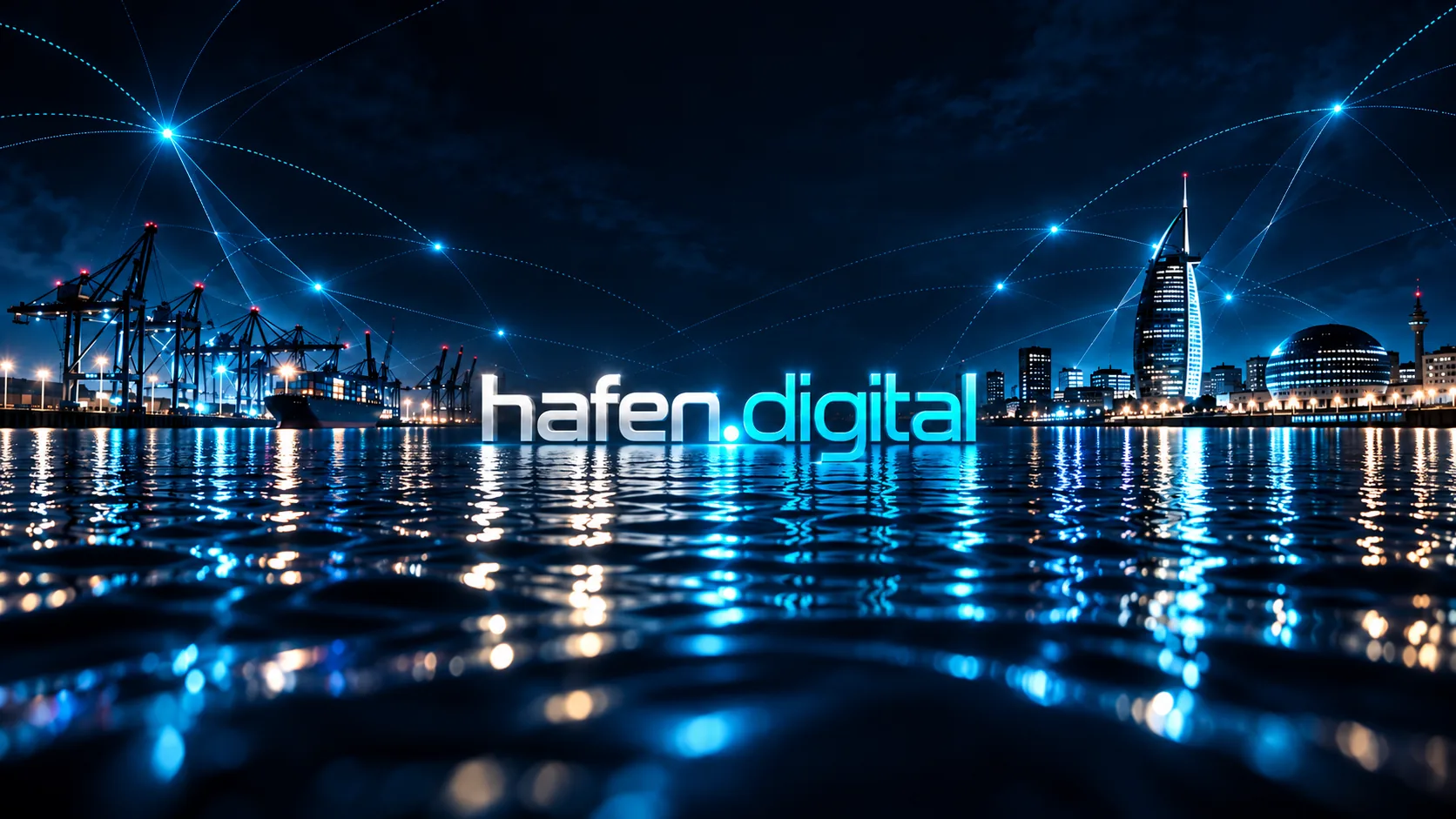 Maritime digitale Bildwelt von hafen.digital